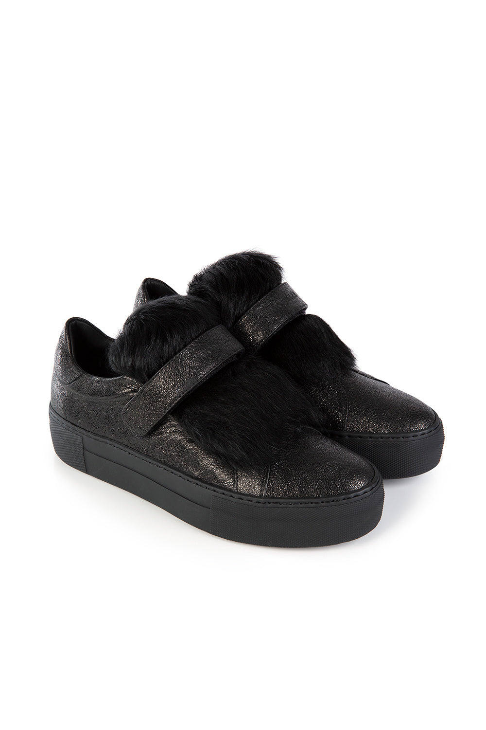 Moncler Victoire Women's Shoes Black - Front View