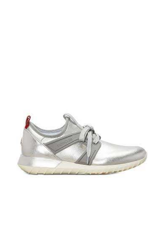 Moncler Meline Women’s Sneakers Silver - Side View