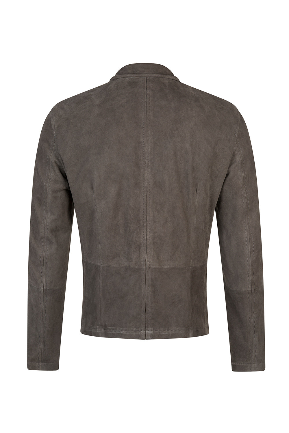 Matchless Craig Men’s Suede Blouson Grey - Back View