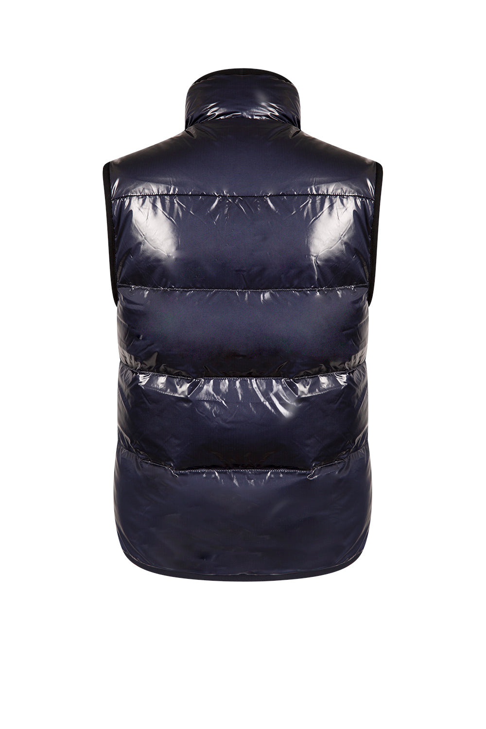 Duvetica Grumium Ladies Reversible Down Gilet Navy - Back View