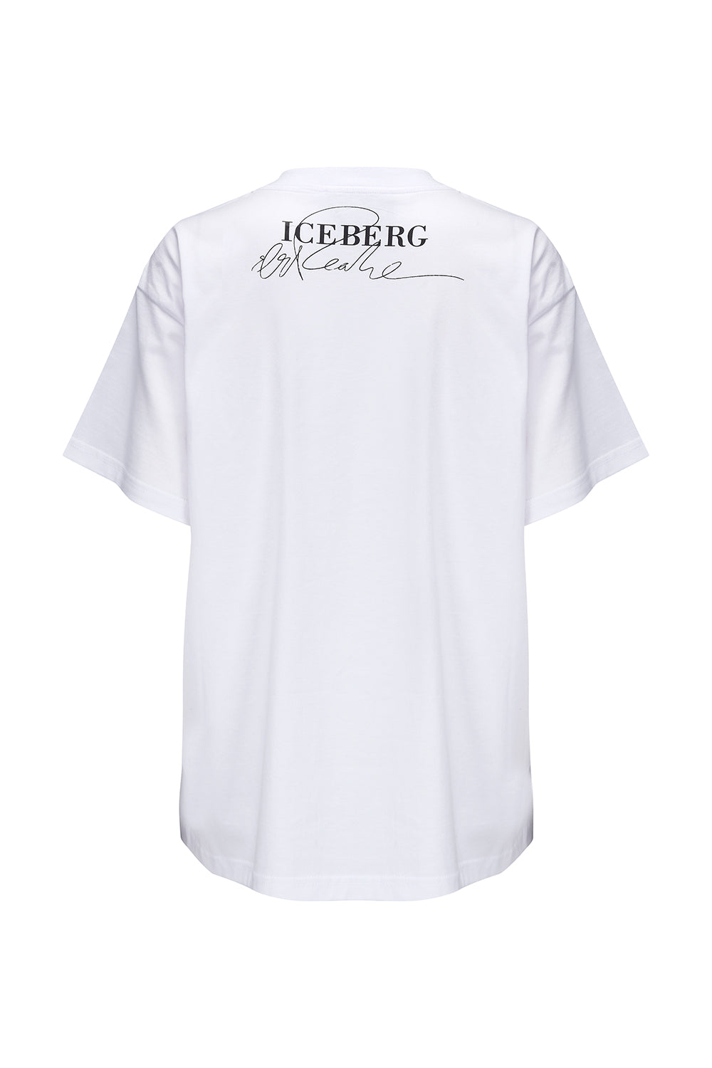 Iceberg Women's Hand Graphic T Shirt - Back View