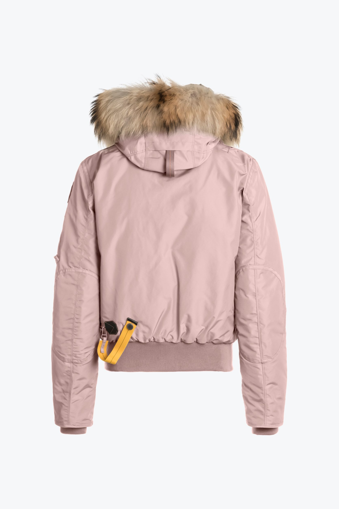 Parajumpers Gobi Women's Hooded Bomber Jacket Pink - Back View