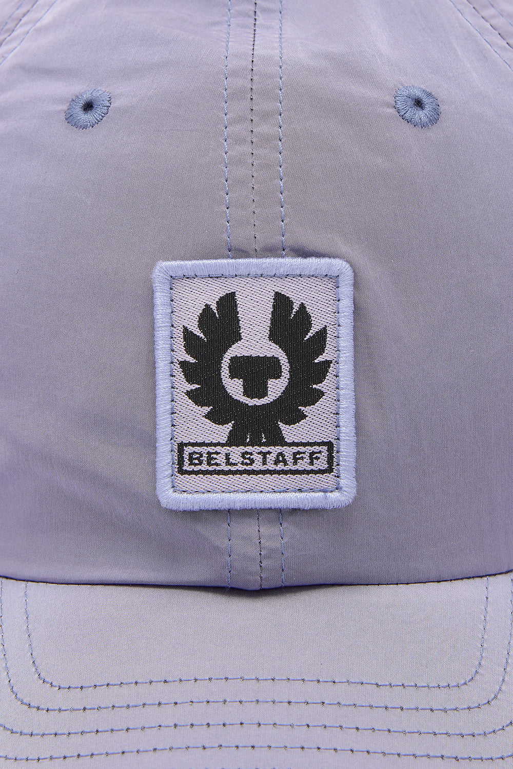 Belstaff Phoenix Logo Cap Violet - Close Up Logo