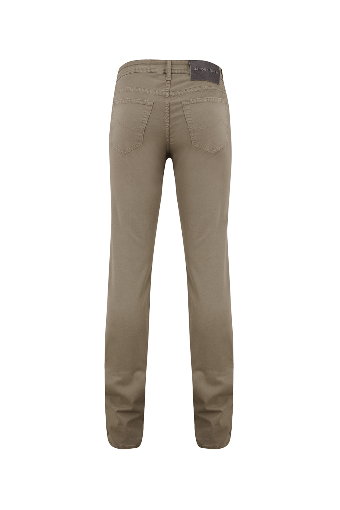 Jacob Cohën Men's Slim-Fit Chino Brown - Back View