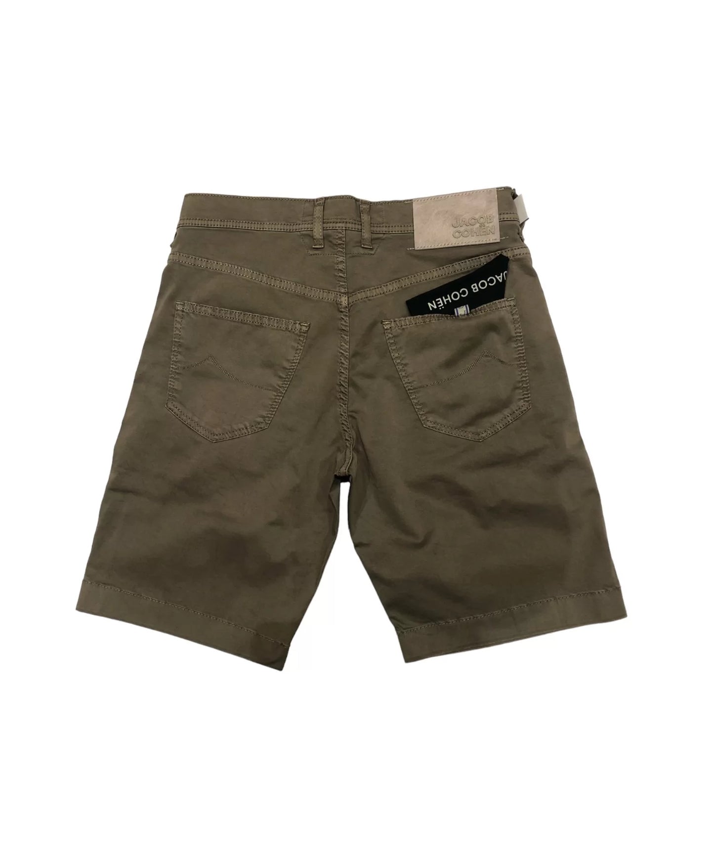 Jacob Cohën Men's Nicolas Shorts in Taupe - Back View