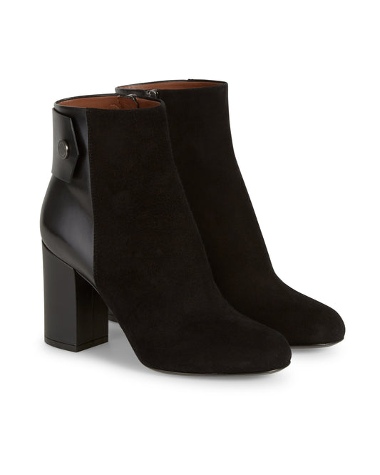 Belstaff Women's Astel Suede Ankle Boots Black - Front View