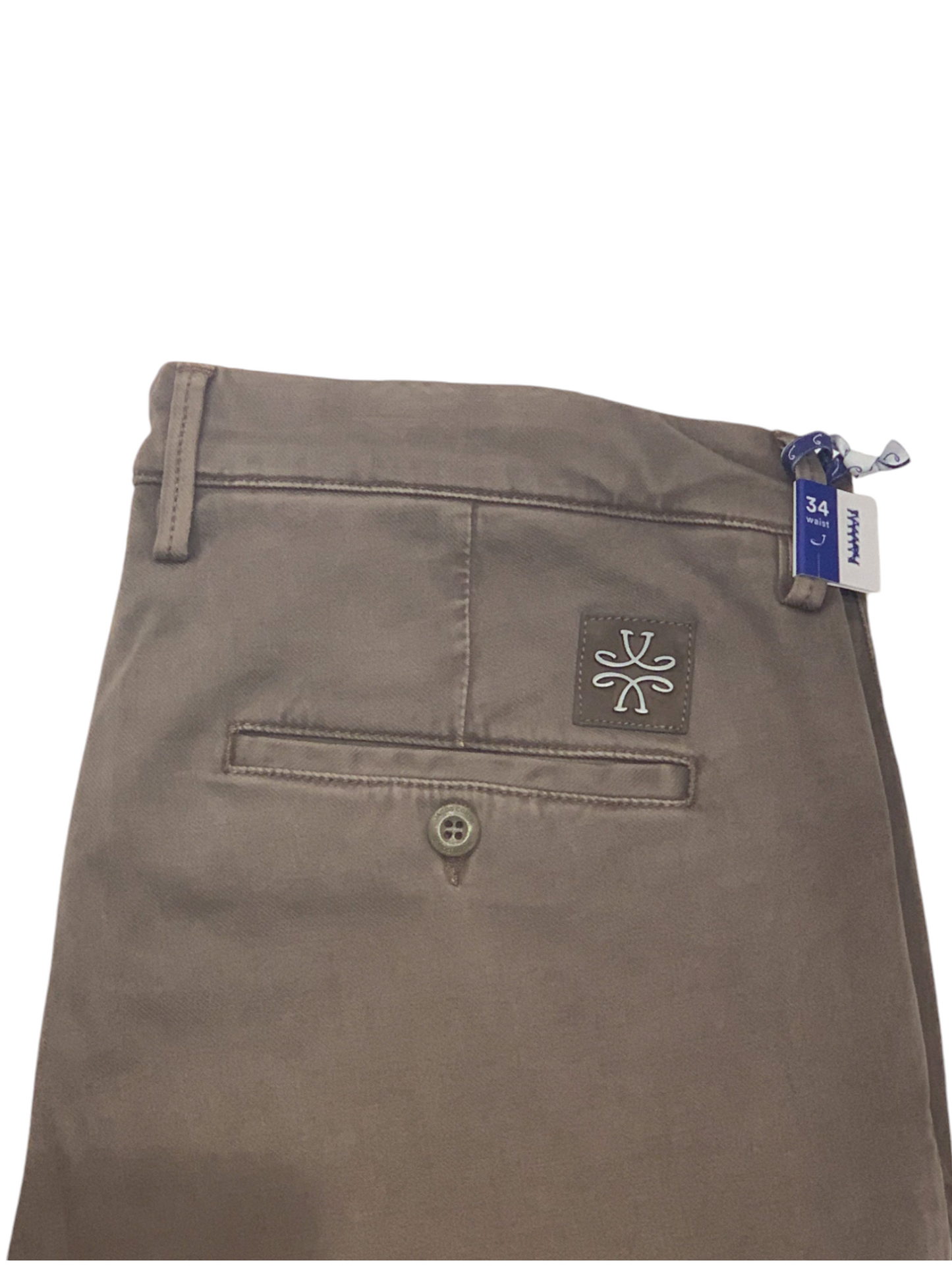 Jacob Cohën Men's Bobby Slim Fit Trousers Khaki - W24 Collection