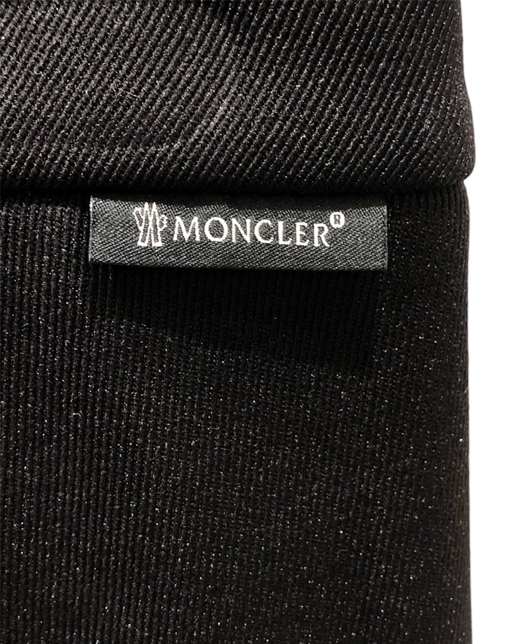 Moncler Women’s Fitted Stirrup Leggings Black - Close Up Logo