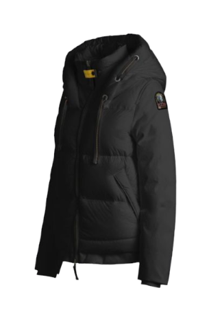 Parajumpers Peppi Women's Puffer Jacket Black - Side View