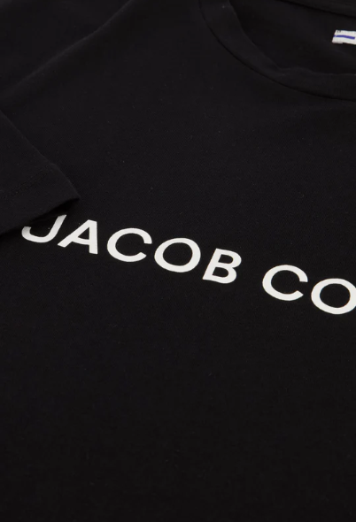 Jacob Cohën Men's Logo Print T-Shirt Black - Close Up Logo