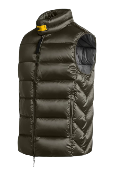 Parajumpers Jeordie Men's Padded Gilet Green – Side View